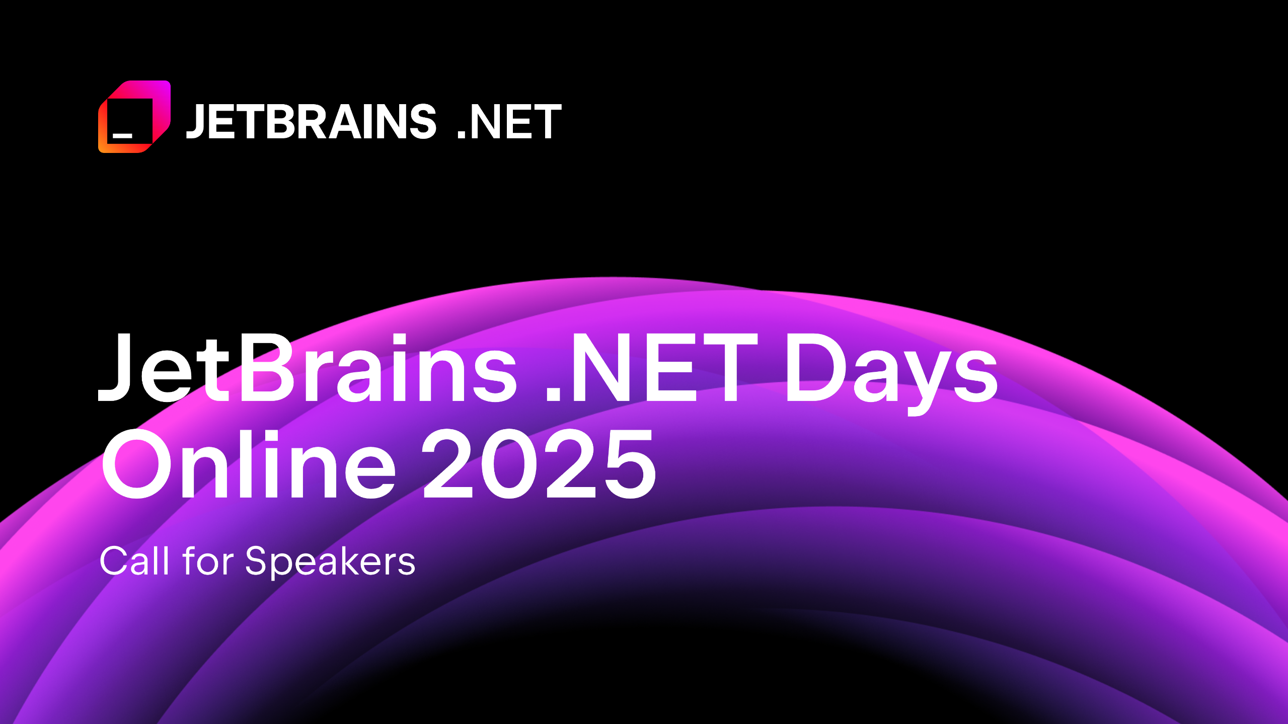 JetBrains .NET Days Online 2025 — 演讲者征集