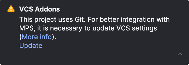 The update merge driver dialog