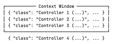 Returned tools not fitting in the context window.