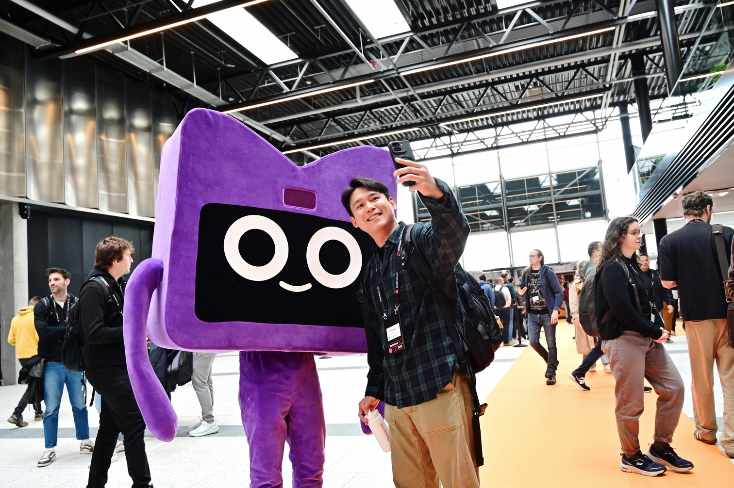 KotlinConf: Take a selfie with Kodee