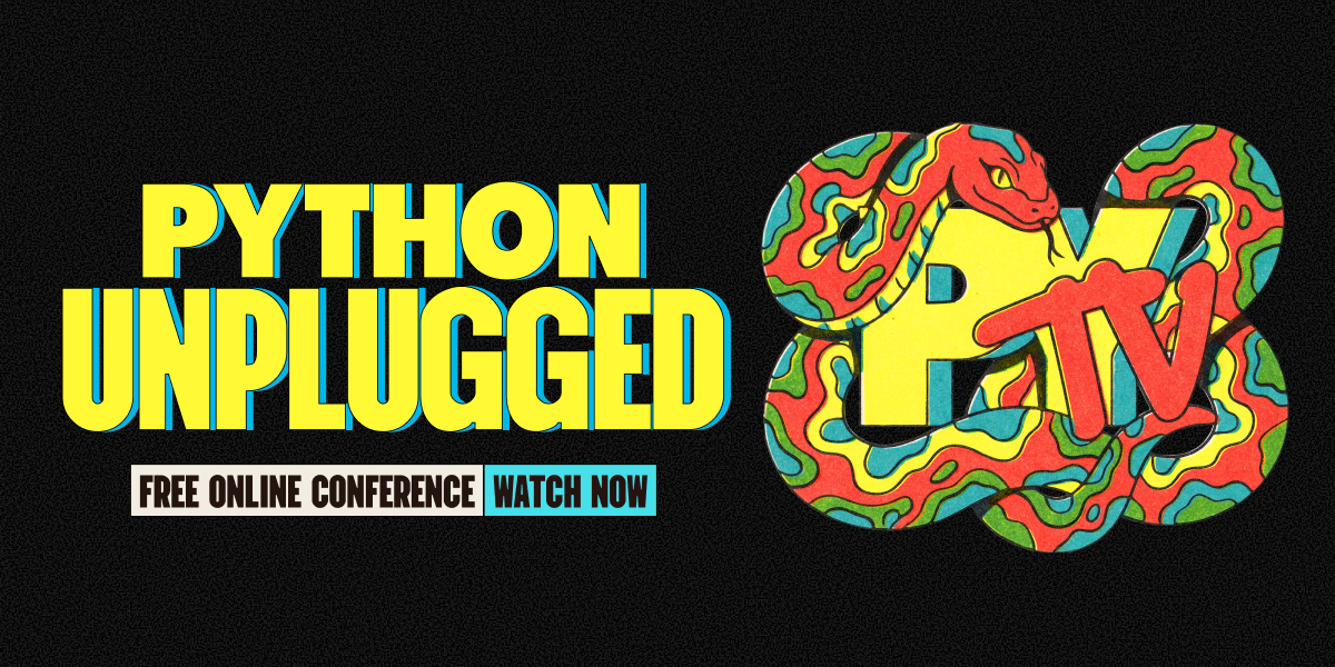 Python Unplugged on PyTV recap