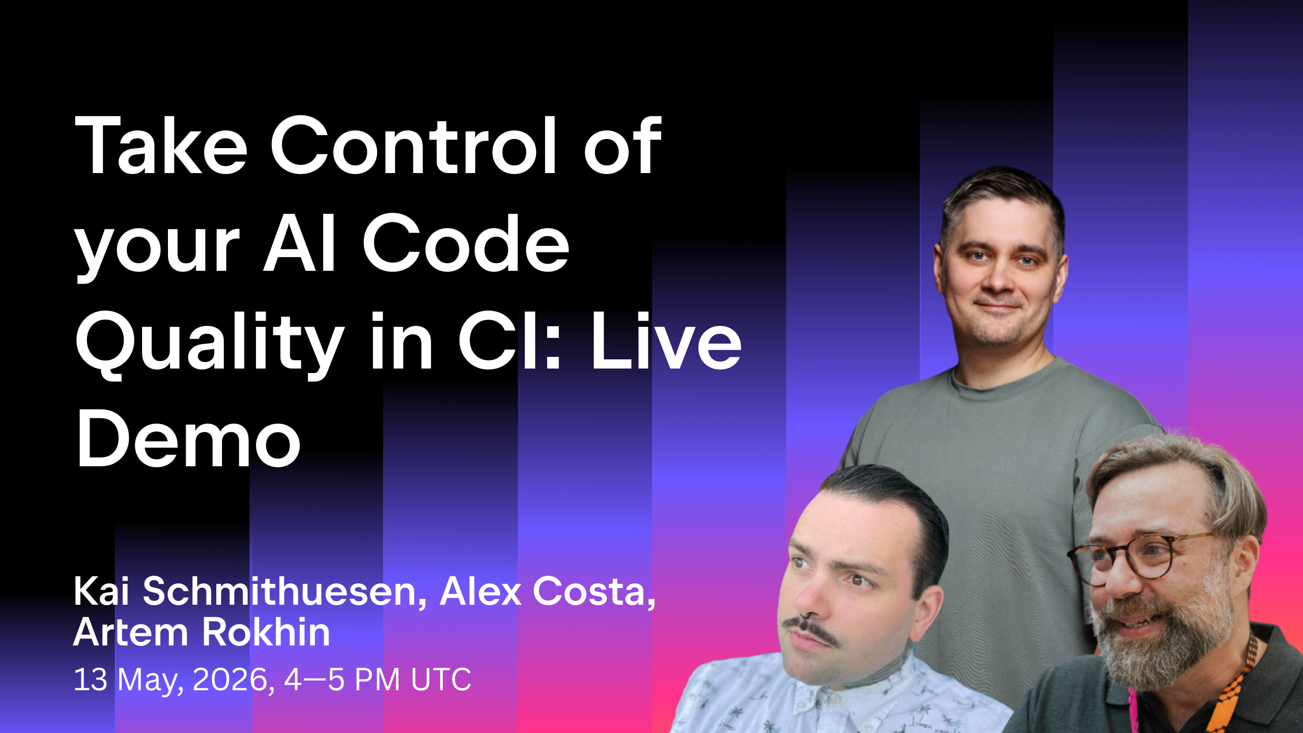 Take control of your code quality