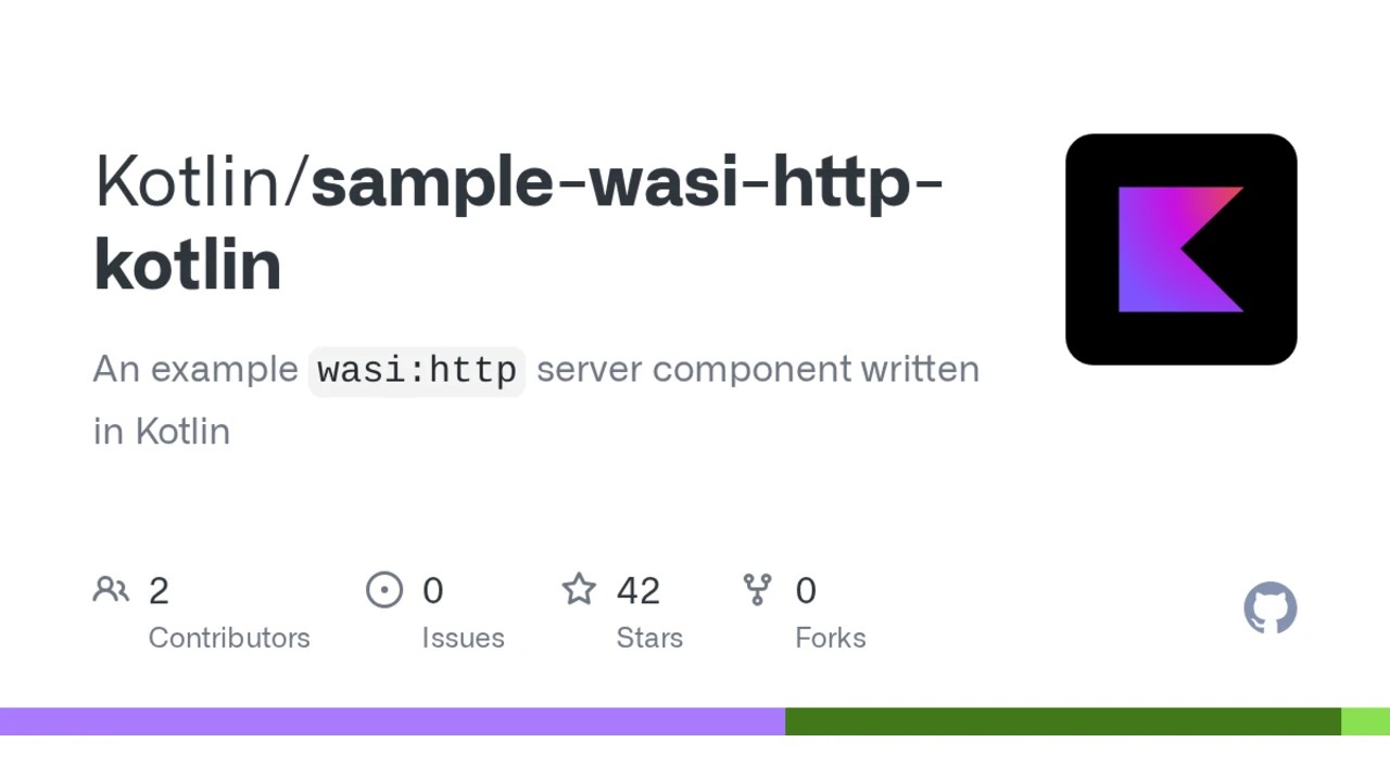 Kotlin + WebAssembly: WASI HTTP sample
