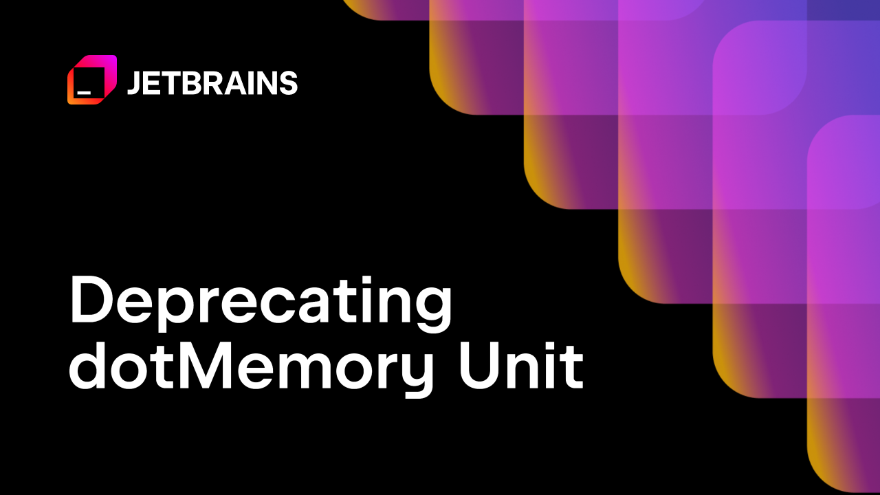 弃用dotMemory Unit