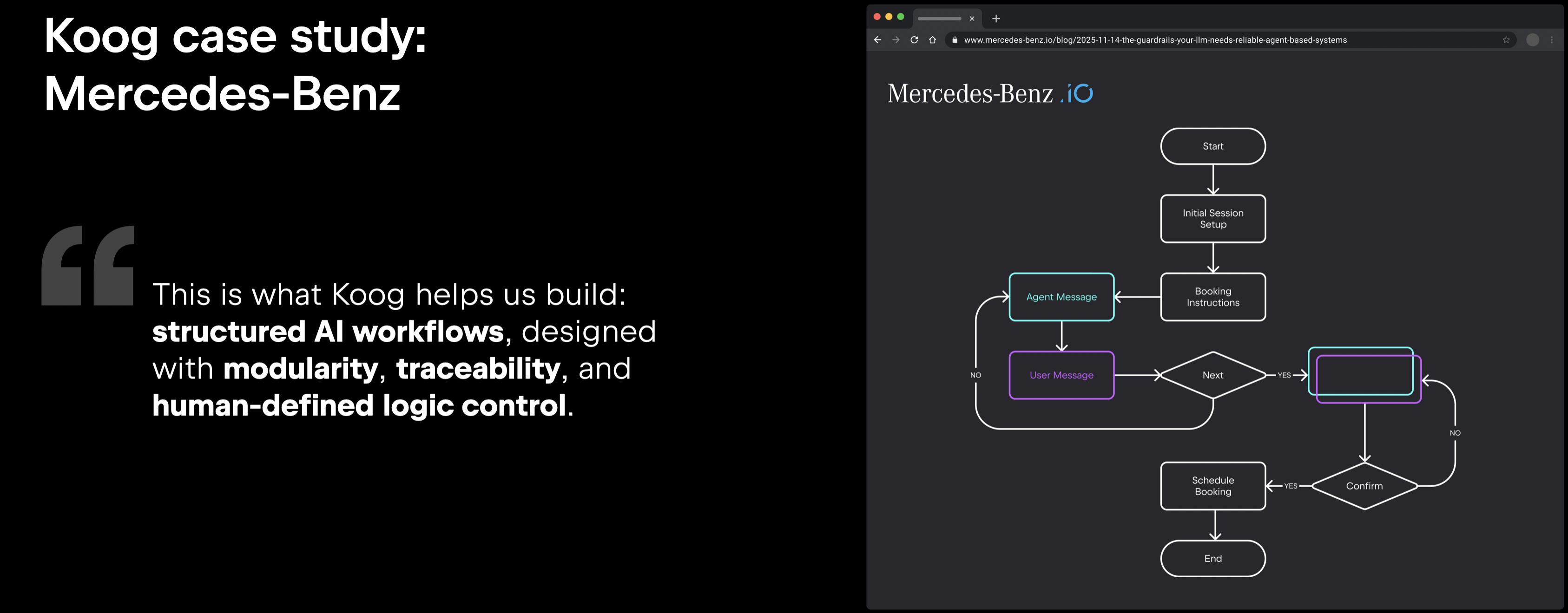Koog case study: Mercedes-Benz