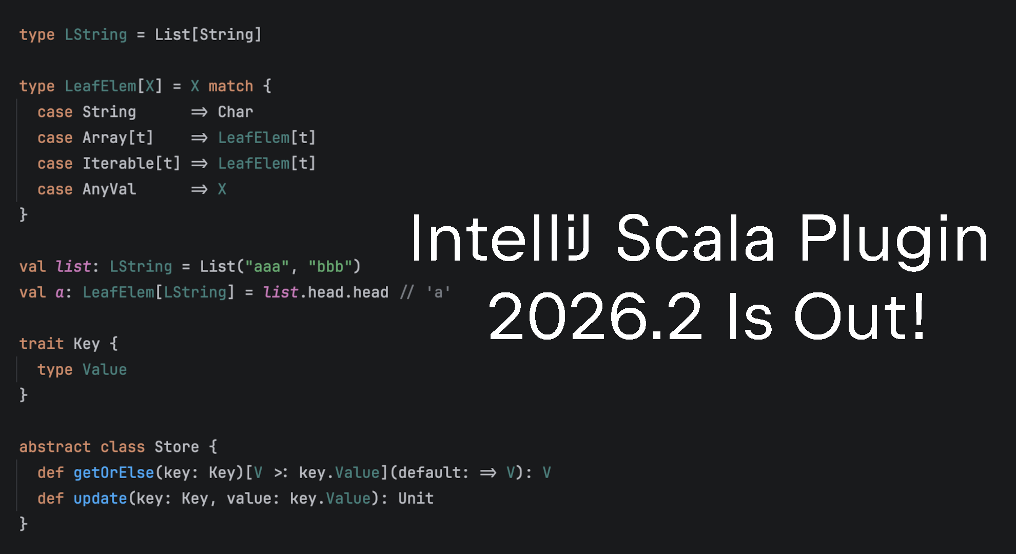 IntelliJ Scala Plugin 2026.2 Is Out!