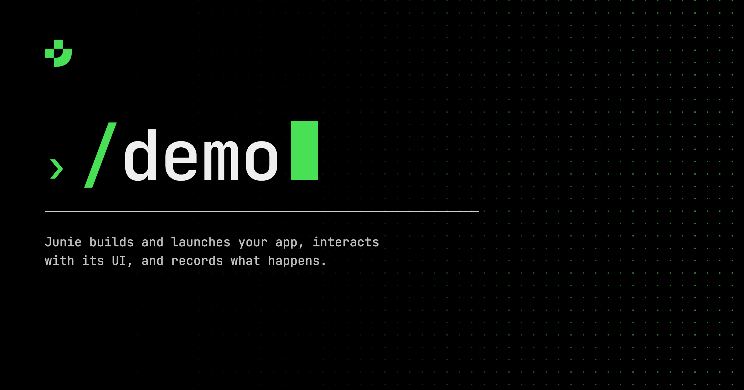 Your diff has a demo now with Junie /demo