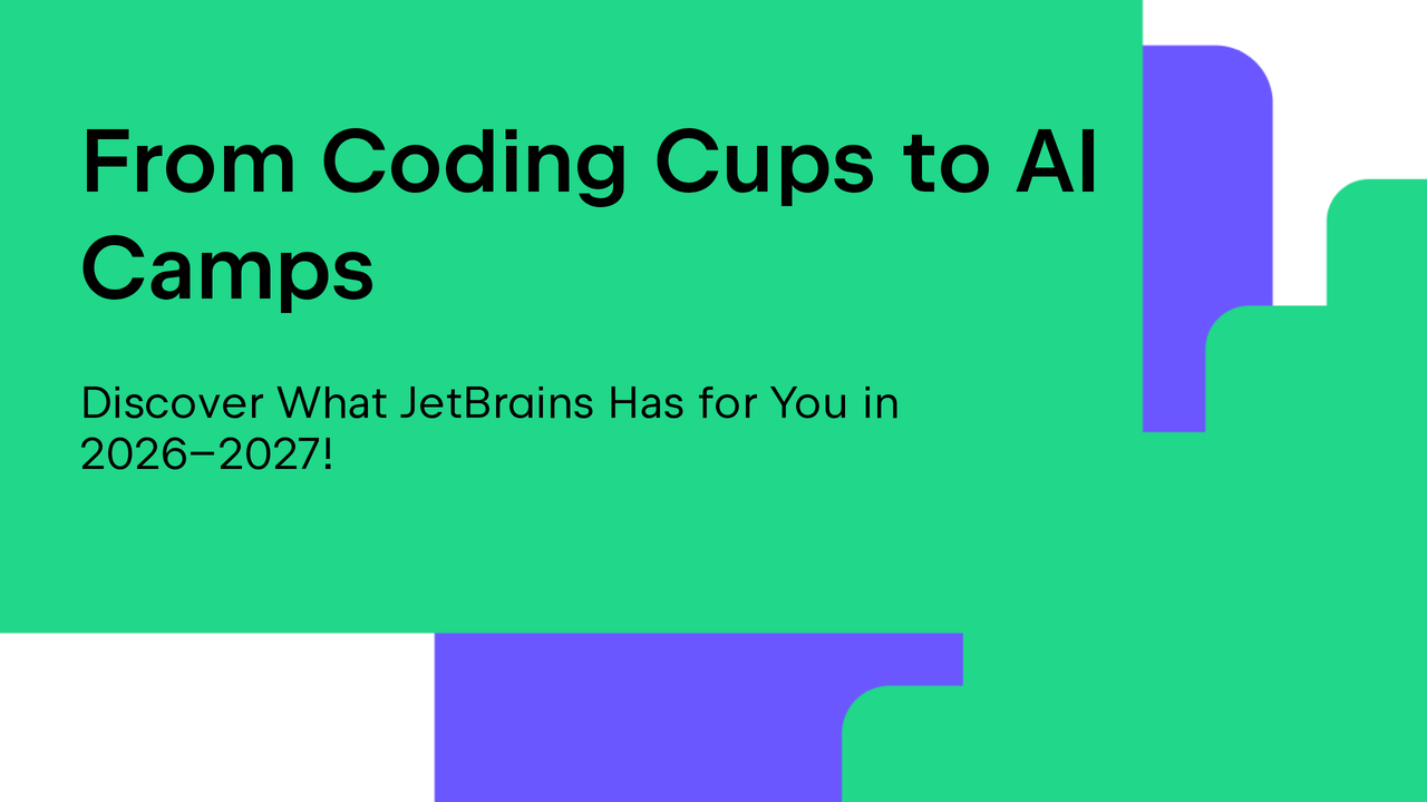 JetBrains for School Students 2026