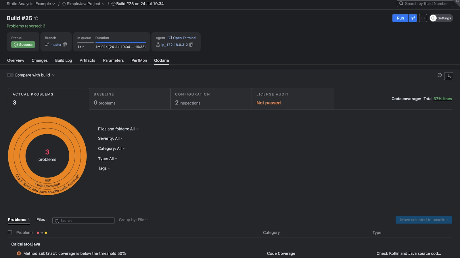 Integrate Qodana into TeamCity